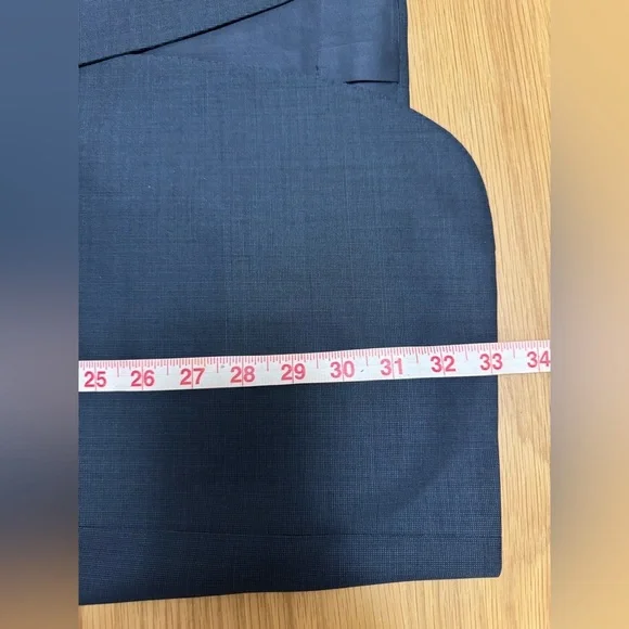 Bruno Magli Roma Blazer | Made in Italy | 100% Wool Super 100’s | Navy Size 44 L - Picture 10 of 11